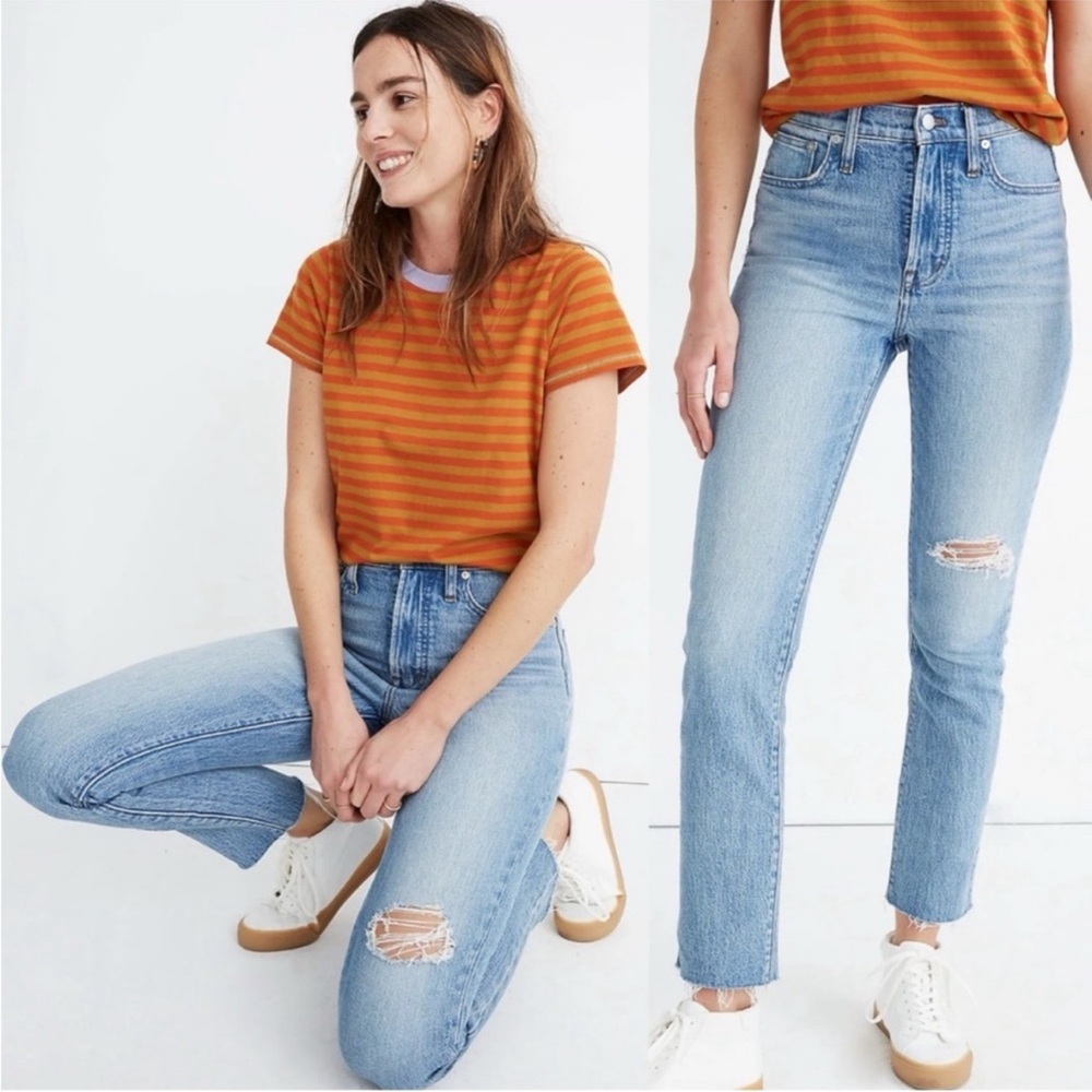 Madewell The Perfect Vintage Jean Light Blue Size 26